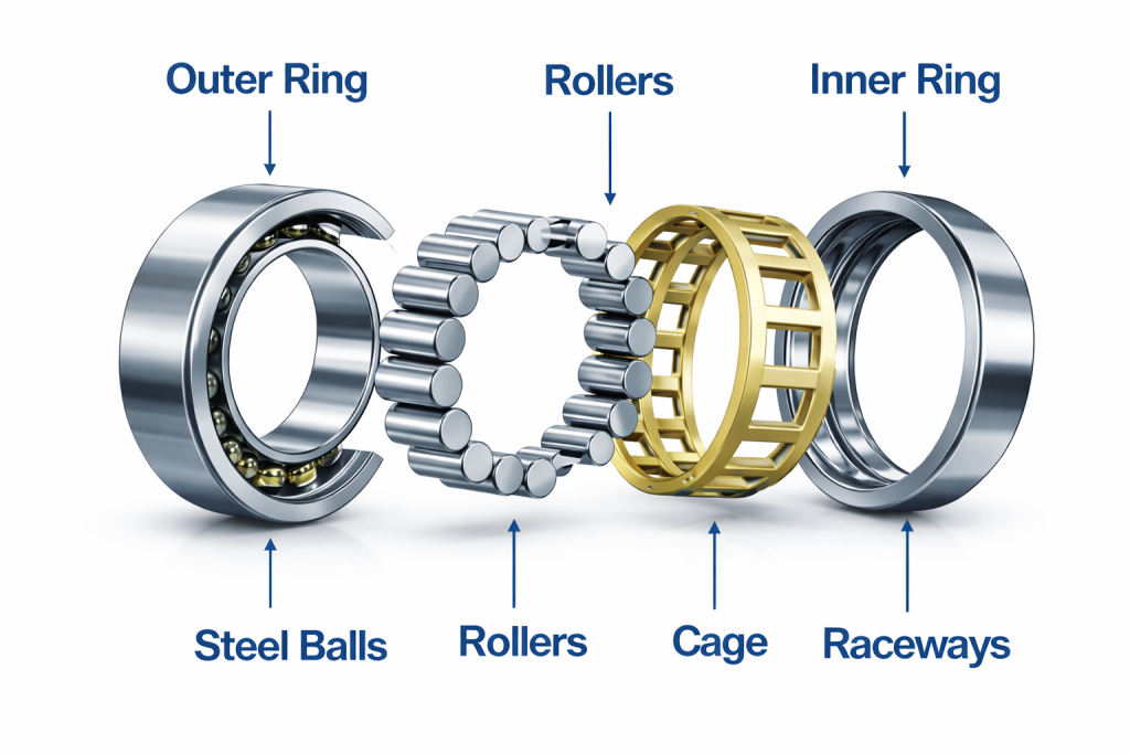 Roller bearing Components